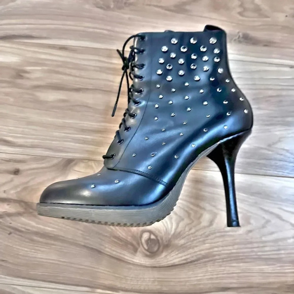 Dr. Martens Black Studded Ankle Boots - Picture 9 of 16
